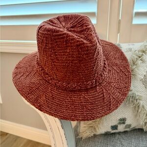 Stylish Rust Knit Women's Hat